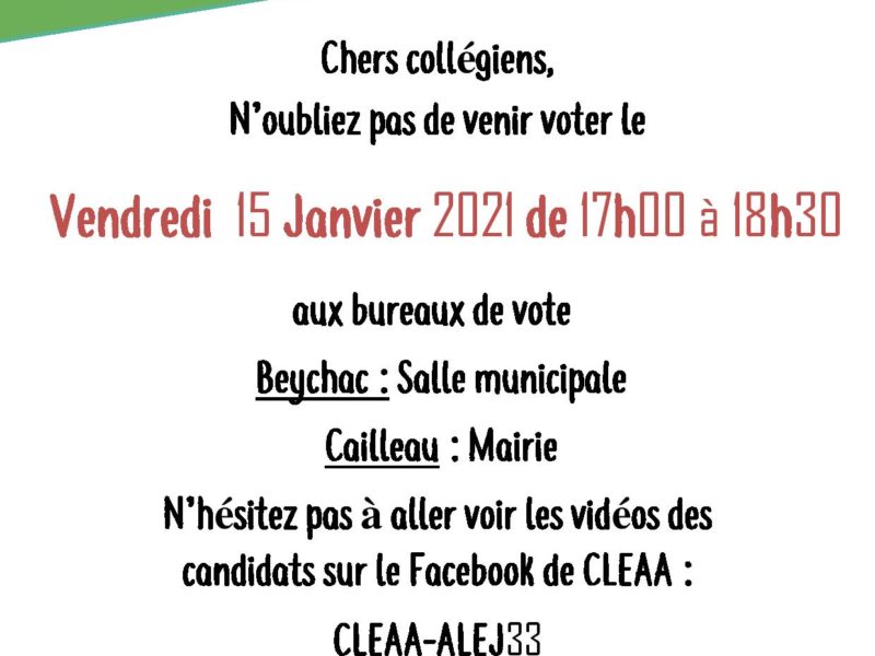 Affiches collégiens CMJ