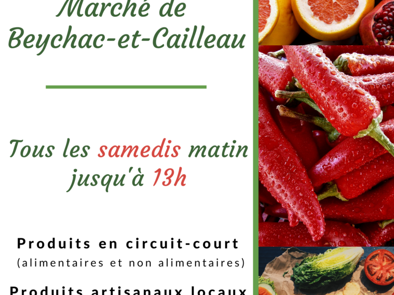 Marché de Beychac-et-Cailleau