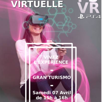 PS VR gran turismo Affiche