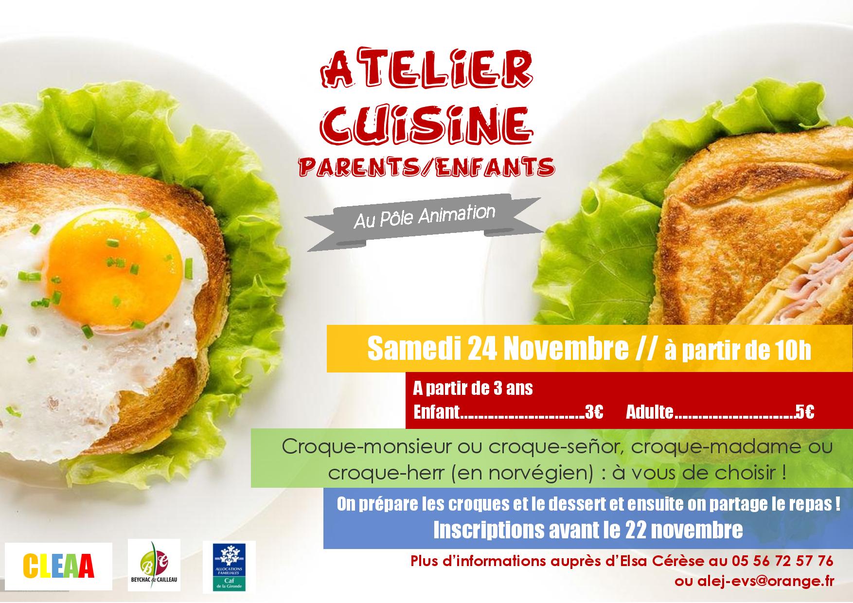 Atelier cuisine