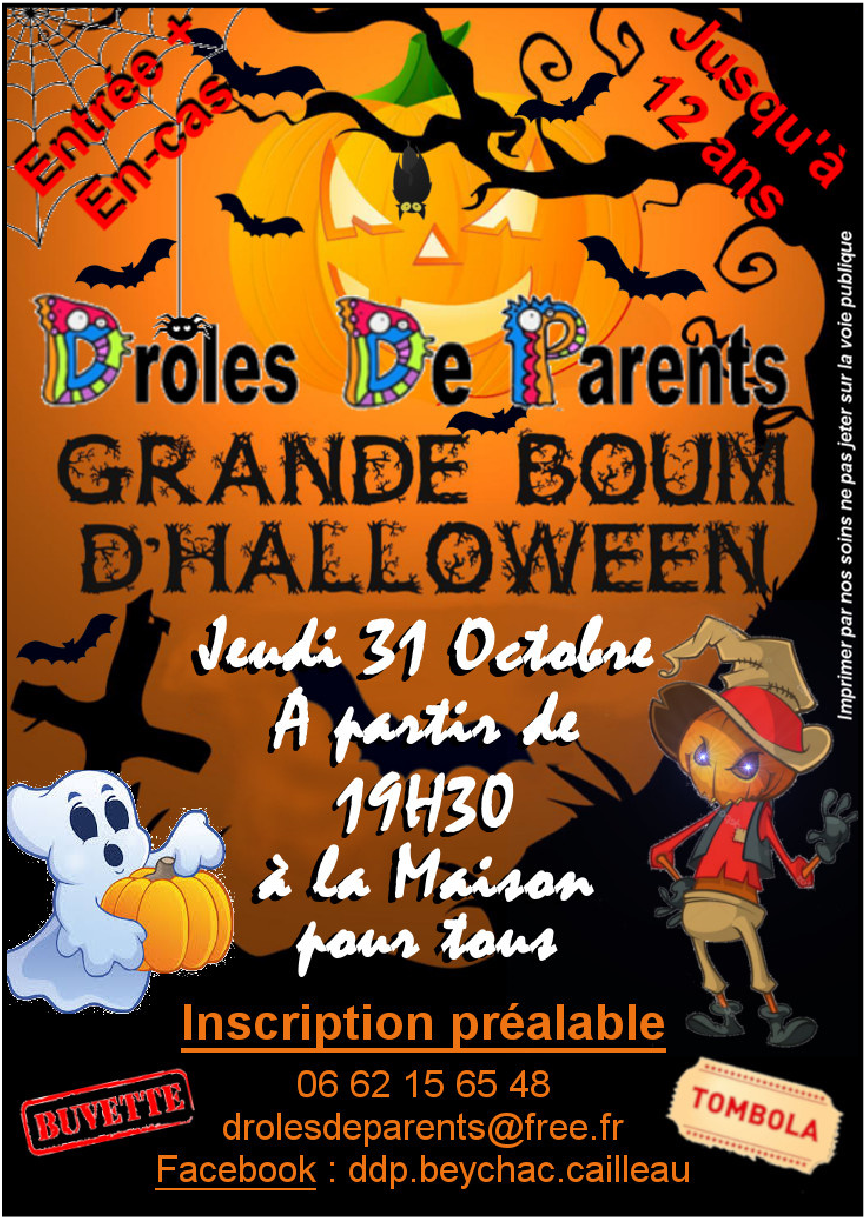 Boum d'Halloween