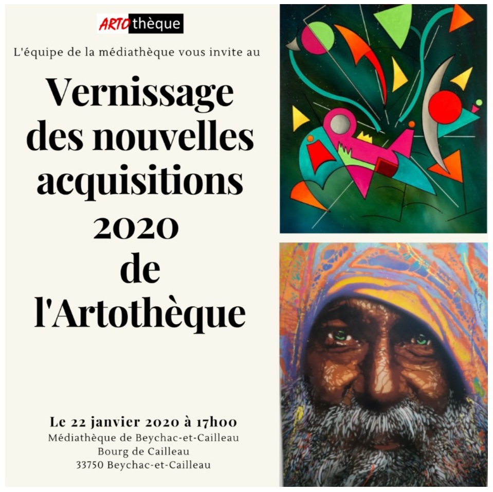 2020.01.22 Vernissage nvelles acquiqitions Arto