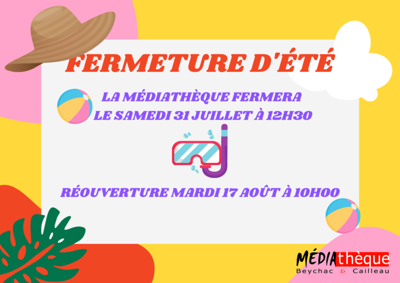 2021.07.29 MDTK - Fermeture été - Affiche A4