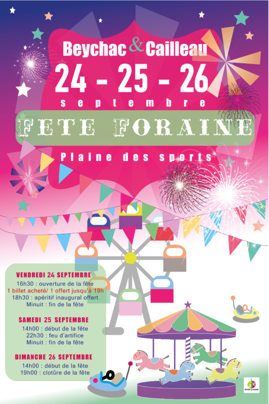 2021.09.24-25-26 Fete foraine