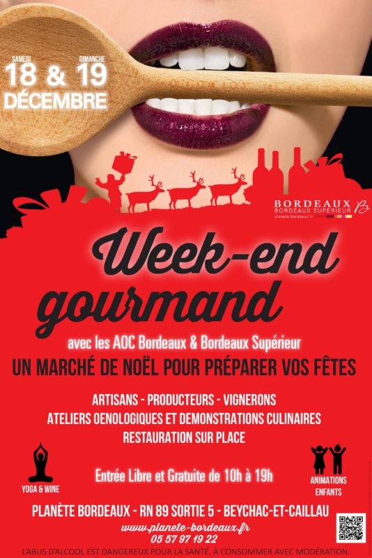 Affiche Week-end gourmand 2021