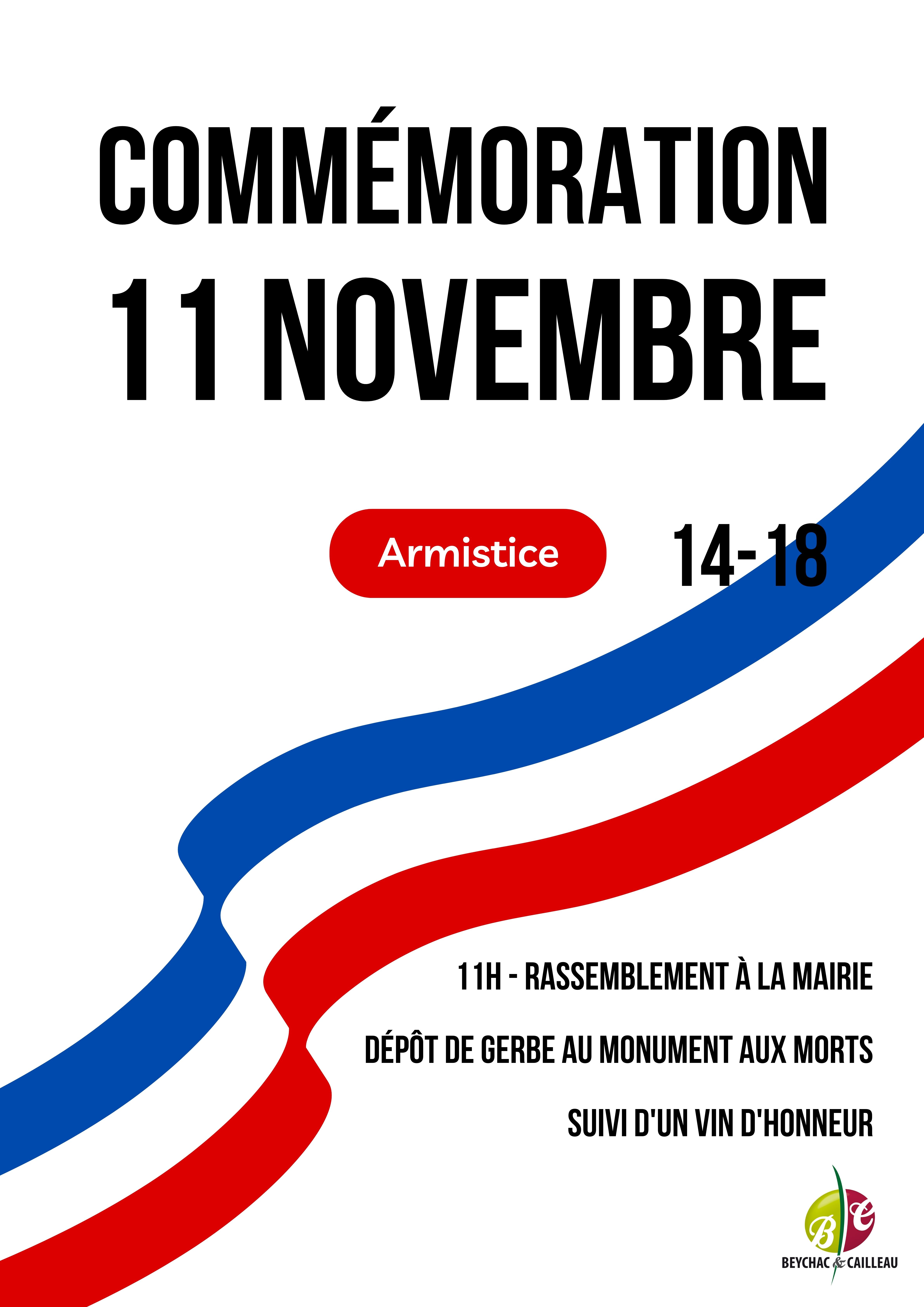 2022.11.11 Commémoration de l'armistice 14-18