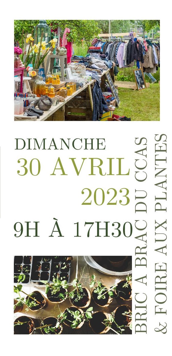 2023.04.30 CCAS Foire aux plantes Bric à Brac1 devant