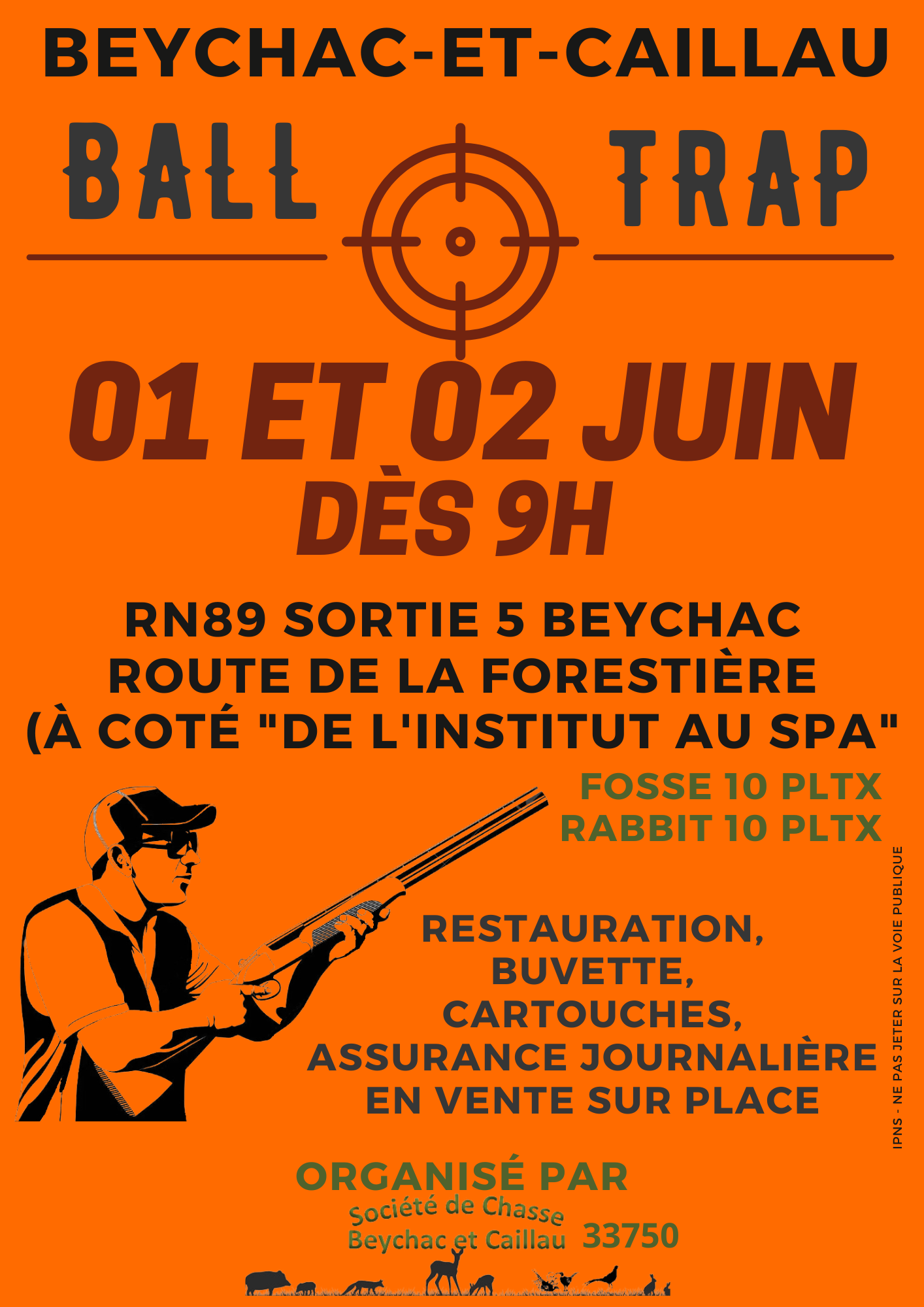 2024.06.01-02 CHASSE Ball trap fond orange