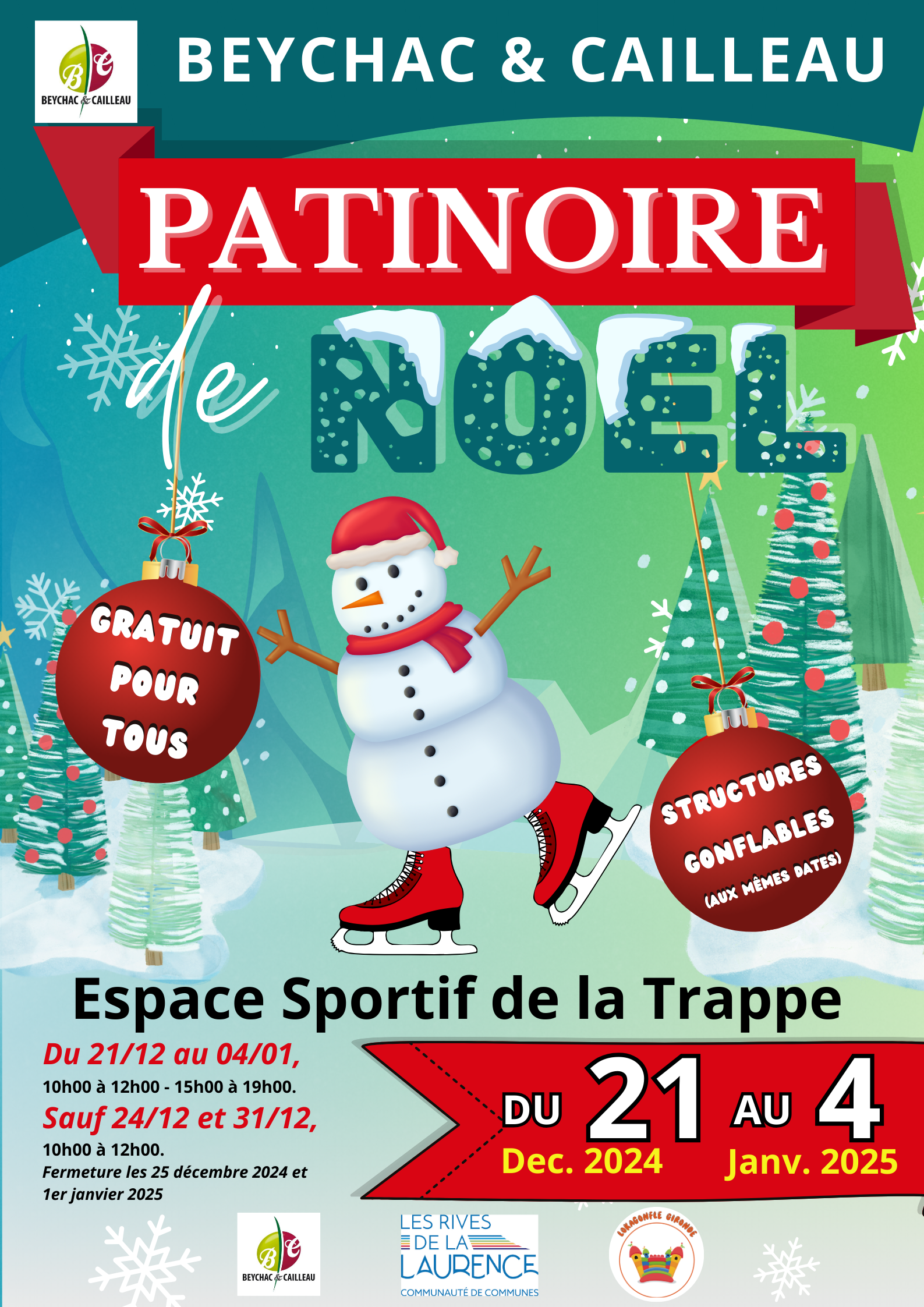 Piste de luge & Patinoire