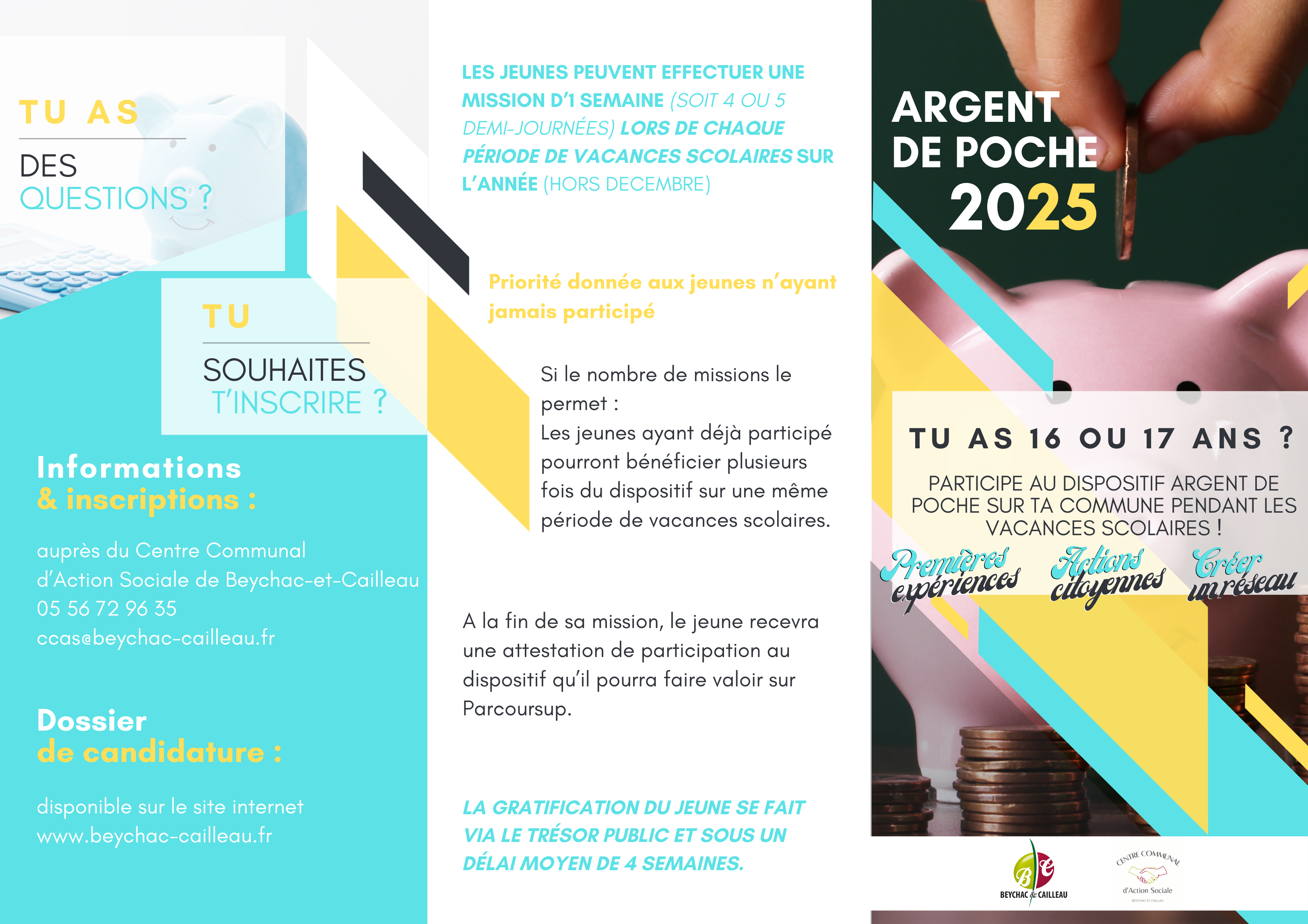 2025 Dispositif Argent de poche (ADP) 1