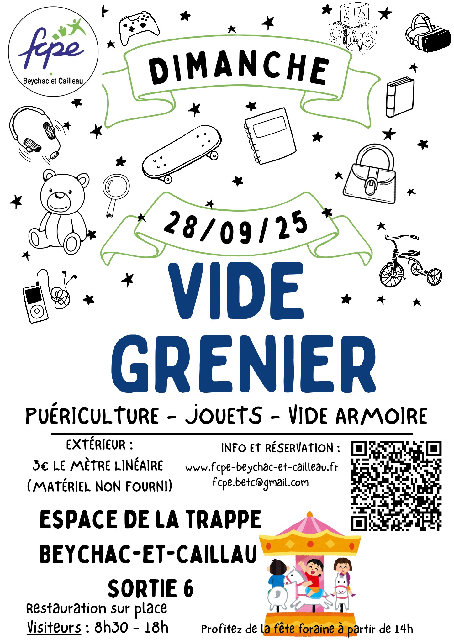 2025.09.28 FCPE Vide grenier octobre 2025
