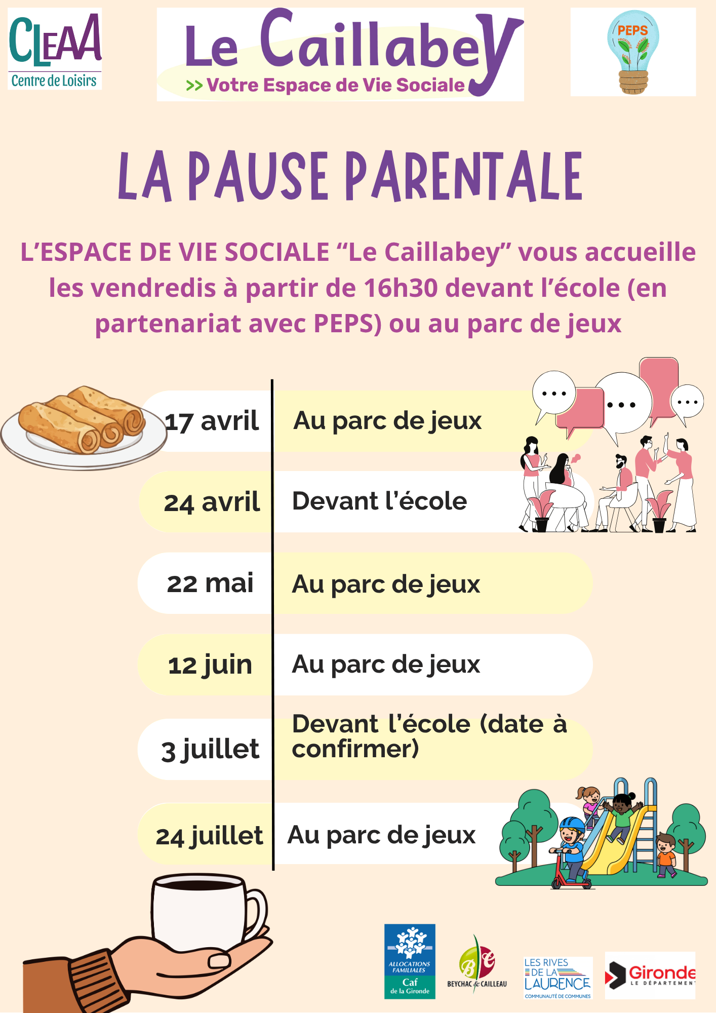 2026.04-07 EVS CLEAA La pause parentale - EVS Le Caillabey