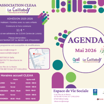 Programme Espace de Vie Sociale Mai